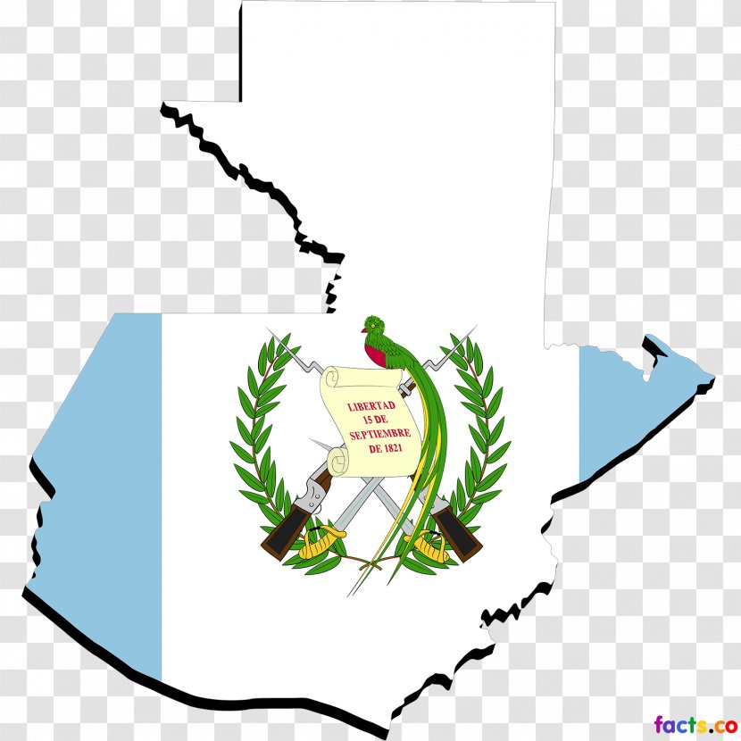 Flag Of Guatemala Federal Republic Central America - Area Transparent PNG