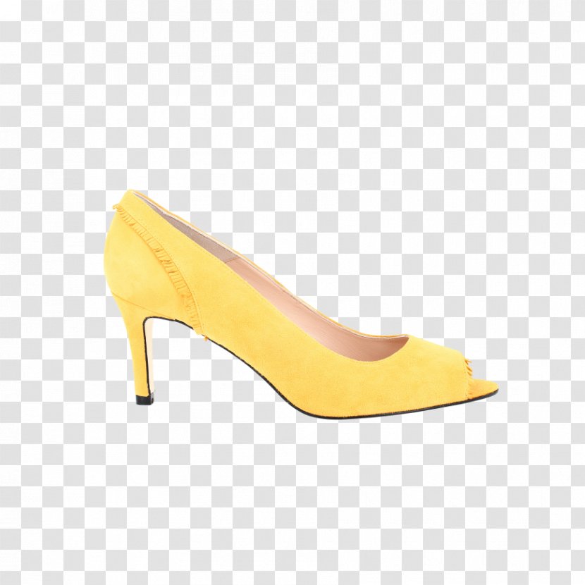 Product Design Shoe Hardware Pumps - Bride - Yellow Thick Heel Shoes For Women Transparent PNG
