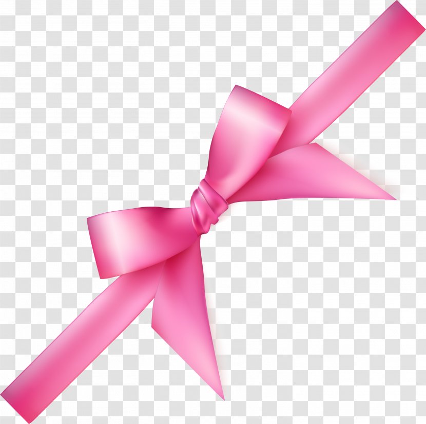 Pink - Red - Fresh Bow Transparent PNG