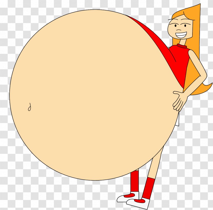 Candace Flynn Cartoon - Oval - Belly Transparent PNG