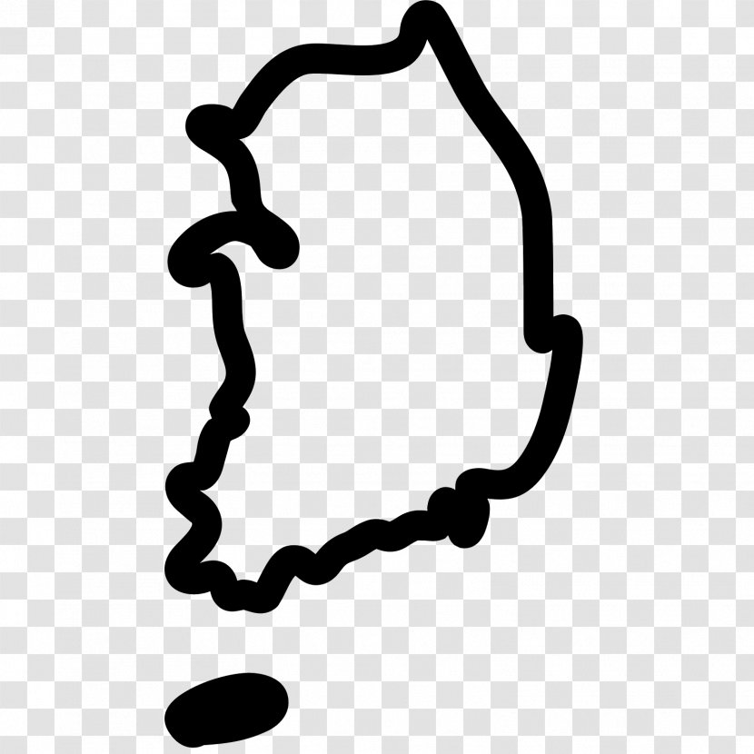 South Korea Clip Art - Map Transparent PNG