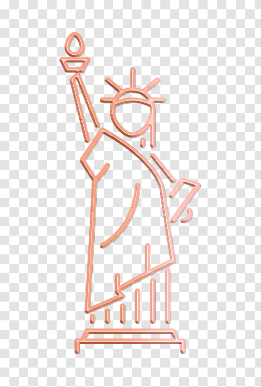 Statue Of Liberty Icon America Icon City Icon Transparent PNG