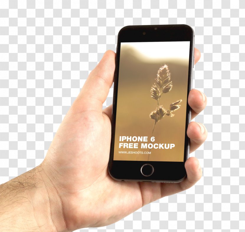 IPhone 6 Plus X 8 - Portable Communications Device - Hand Holding Iphone Transparent PNG