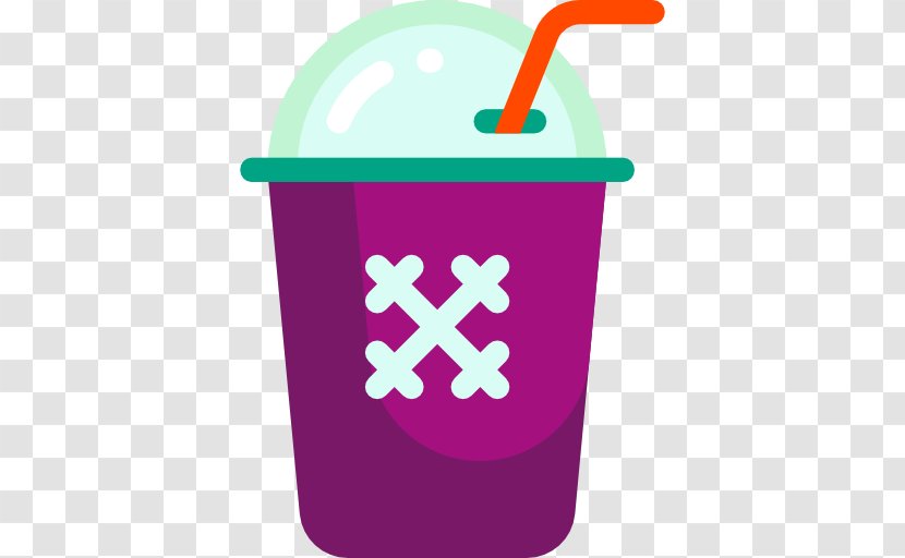 Fizzy Drinks Ice Cube - Drinking Straw - More Icon Pink Purple Transparent PNG