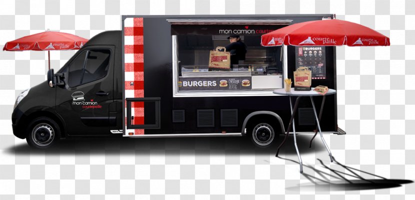 Food Truck Car Transport Van - Brand Transparent PNG