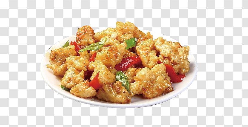 Fried Cauliflower Chicken Nugget Sweet And Sour - Recipe Transparent PNG