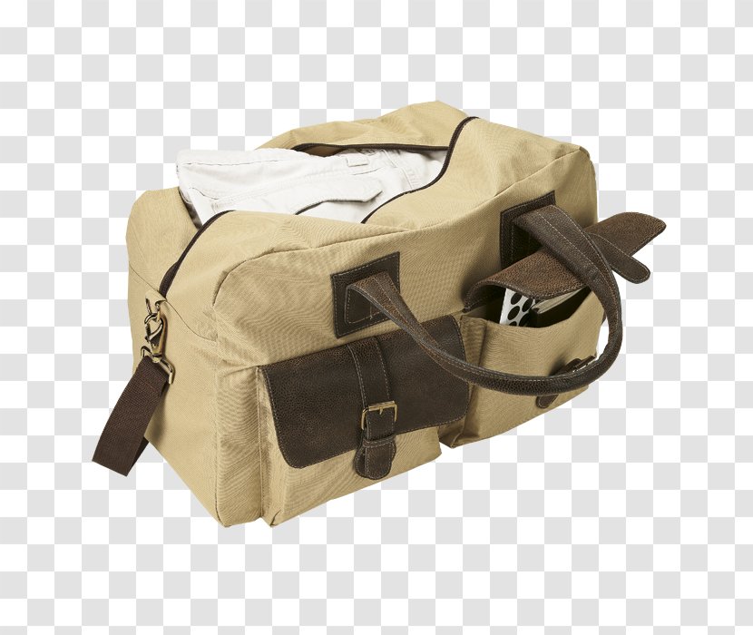 Duffel Bags Messenger Travel - Beige - Red Spotted Clothing Transparent PNG