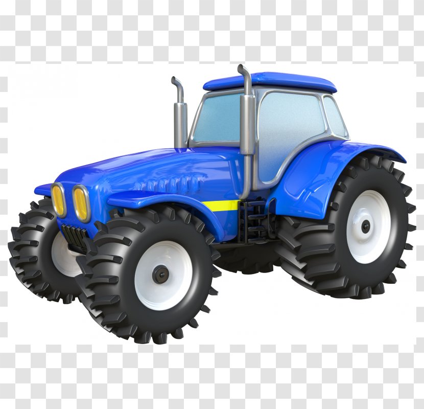 Tractor Wall Decal Sticker New Holland Agriculture Farm - Agricultural Machinery Transparent PNG
