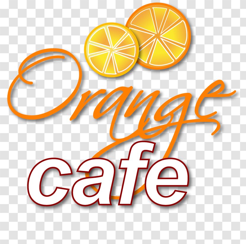 Logo Brand Line Font - Text - Orange Cafe Transparent PNG