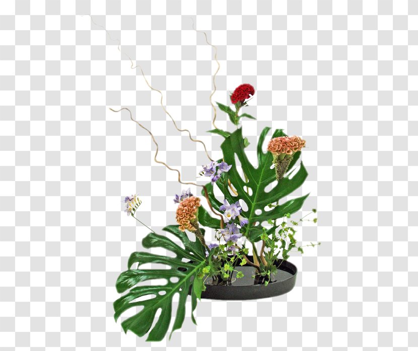 Floral Design Cut Flowers Ikebana Plant Stem - Artificial Flower Transparent PNG