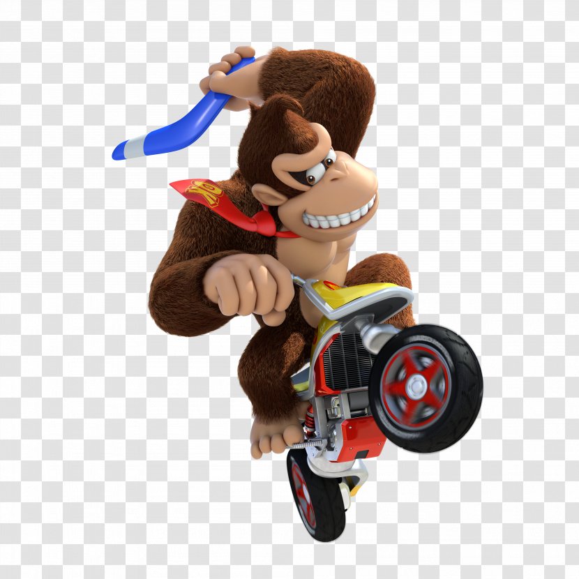 Donkey Kong Super Mario Kart 8 Wii 7 - Stuffed Toy - Vs Transparent PNG