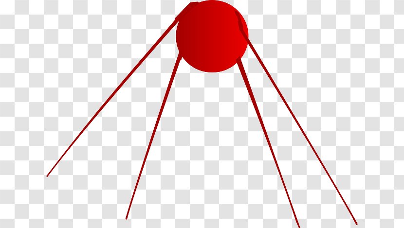 Sputnik 1 Satellite Clip Art - Area Transparent PNG