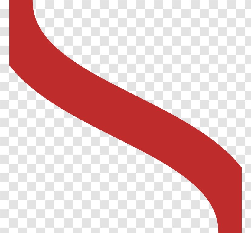 Line Angle Font - Red Transparent PNG