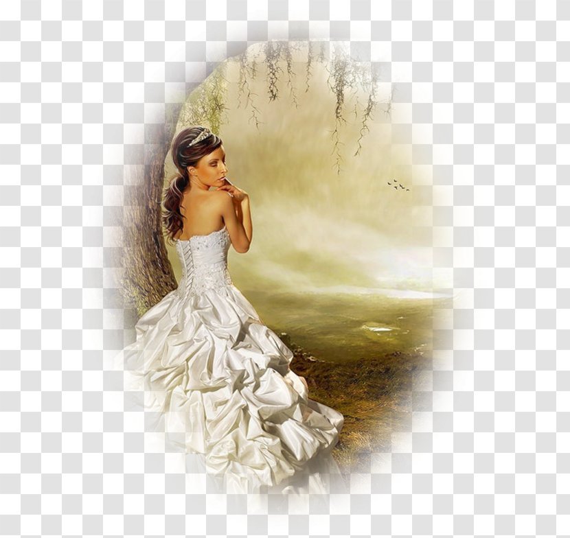 Wedding Dress Bride Gown Cocktail - Flower Transparent PNG