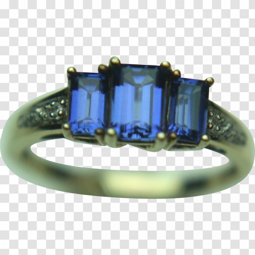 Sapphire Jewellery Ring Colored Gold Gemstone Transparent PNG