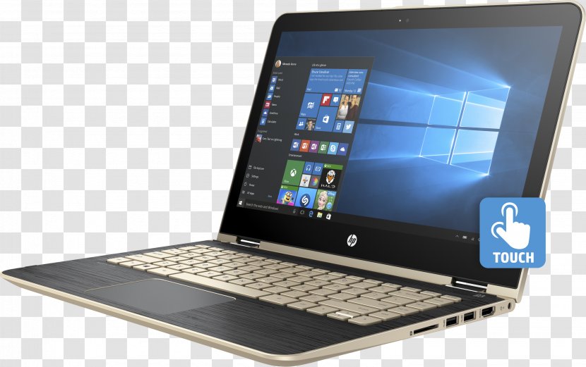 Laptop HP Pavilion X360 14-ba000 Series Hewlett-Packard Intel Core - Display Device Transparent PNG