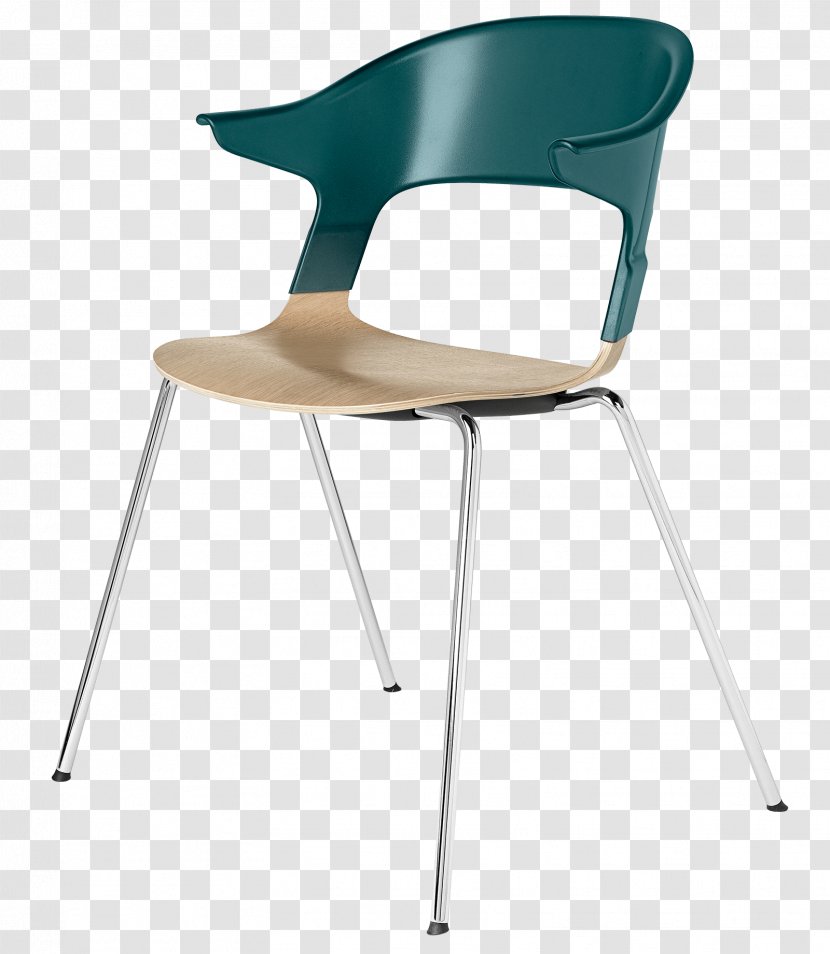 Chair Furniture Plastic Fritz Hansen Armrest - Oak - Stool Transparent PNG