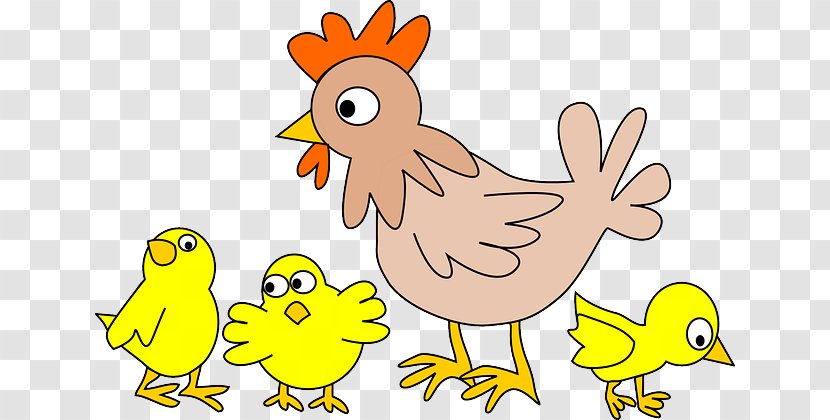 Chicken Hen And Chicks Rooster Clip Art - Kifaranga - Fazenda Transparent PNG