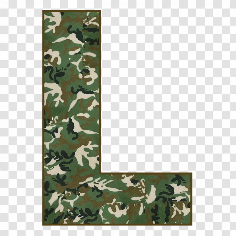 Letter Case Alphabet Camouflage Clip Art - CAMOUFLAGE Transparent PNG