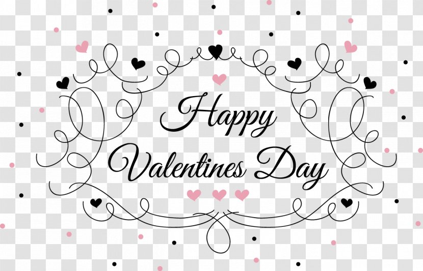 Valentine's Day Vector Graphics Image Art Love - English Transparent PNG