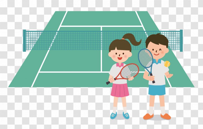 Tennis Centre Sport Racket Balls - Child Transparent PNG