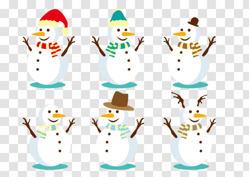 Snowman Clip Art - Christmas - Cute Transparent PNG