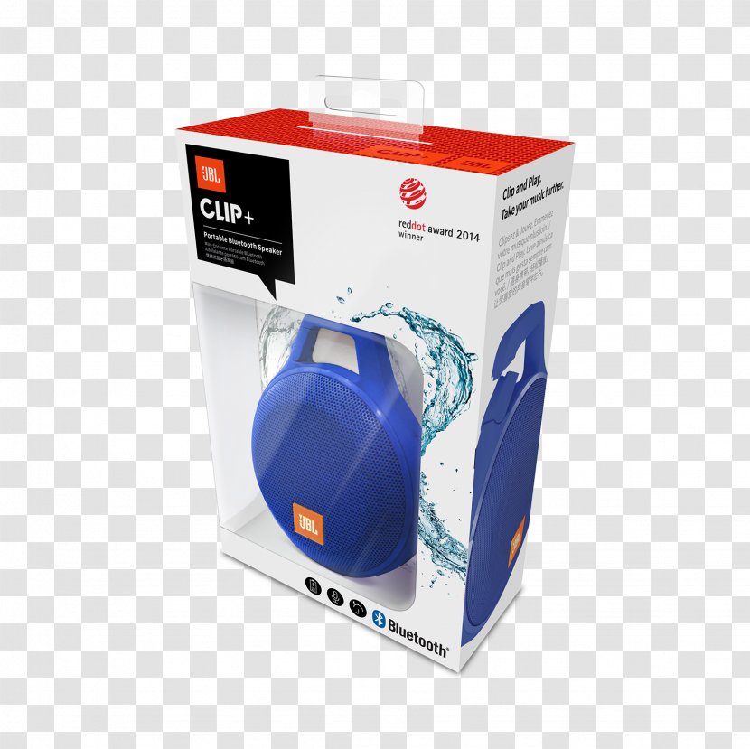 JBL Clip+ Wireless Speaker Loudspeaker Clip 2 - Headphones Transparent PNG