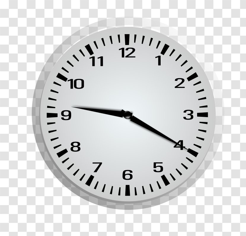 Minutes Clock Clip Art - Measuring Instrument - Nine Cliparts Transparent PNG