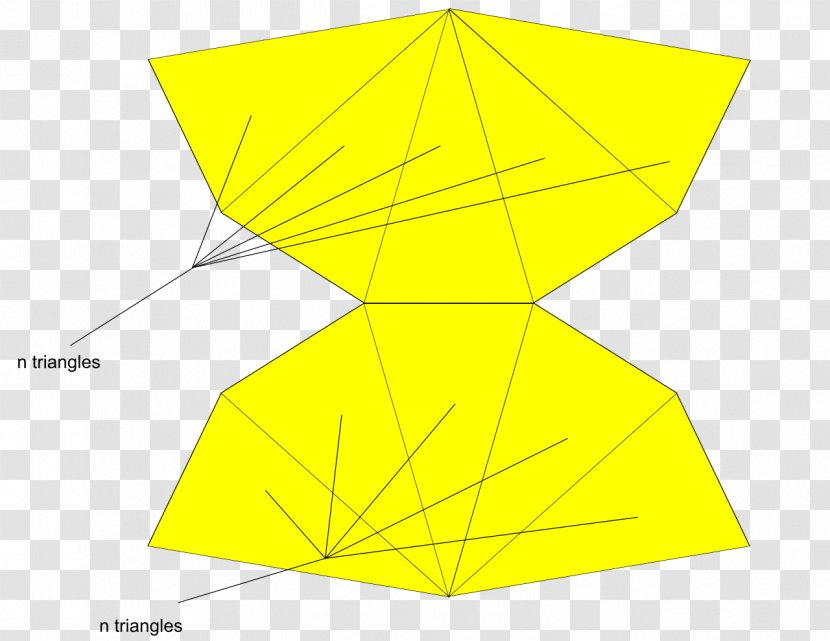 Pentagonal Bipyramid Decagonal Hexagonal Triangular - Face Transparent PNG