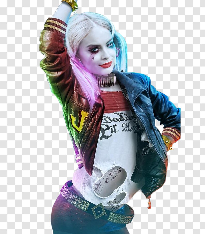 Margot Robbie Harley Quinn Joker Suicide Squad Fan Art - Character Transparent PNG
