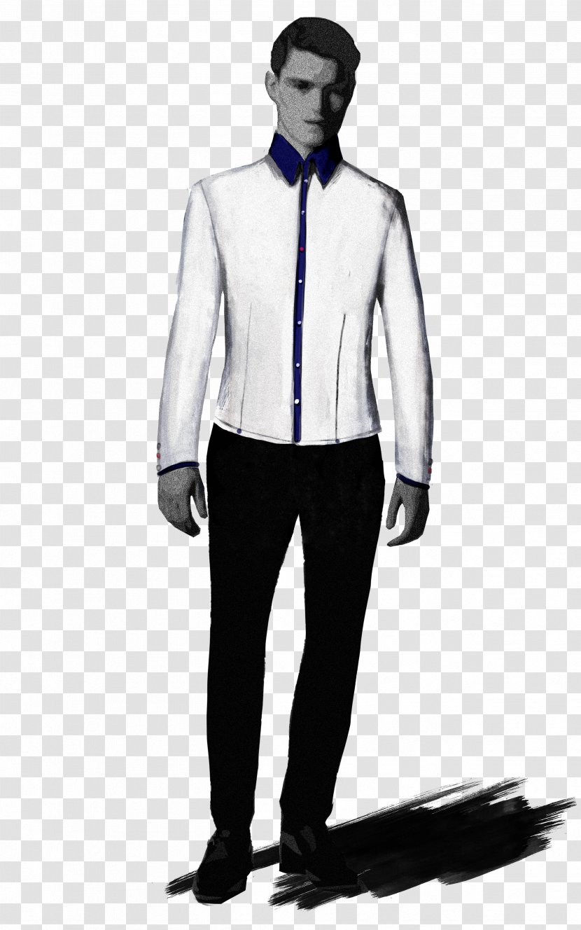 Tuxedo Shoulder Gentleman - Grafity Transparent PNG
