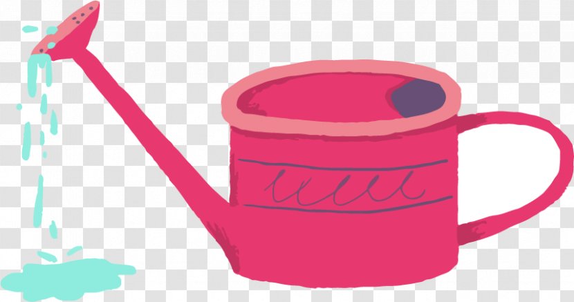 Hand Tool Gardening Garden Watering Can - Kettle Vector Material Transparent PNG