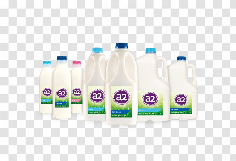 The A2 Milk Company Bottle Dairy Transparent PNG