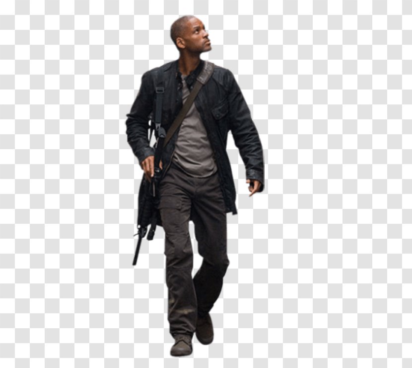 I Am Legend Will Smith YouTube - Leather Jacket Transparent PNG