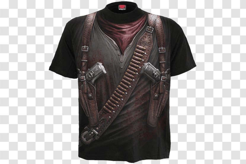 T-shirt Gun Holsters Pistol Clothing Accessories - T Shirt Transparent PNG