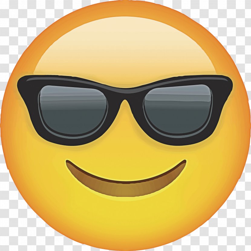 Happy Face Emoji - Orange - Laugh Fun Transparent PNG