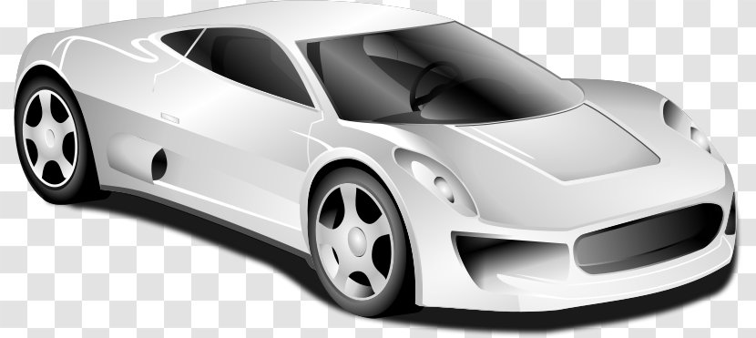 Sports Car Clip Art - Model - Free Images Transparent PNG