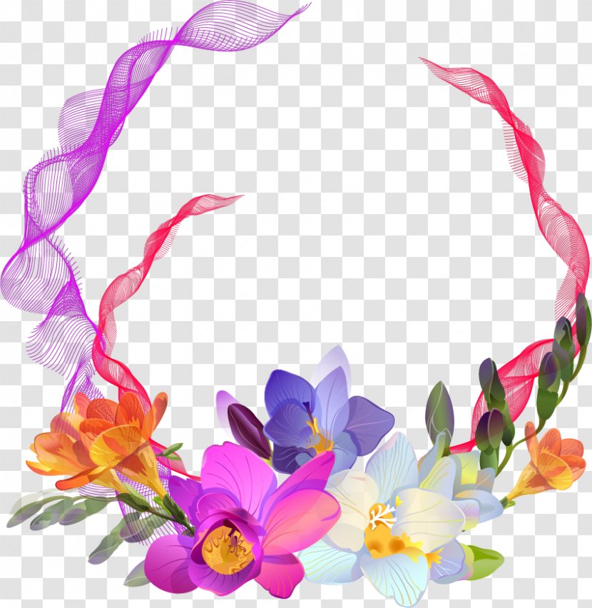 Watercolor Painting Flower - Lei Transparent PNG