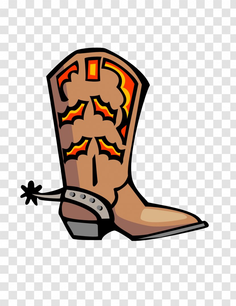 Cowboy Boot Clip Art - Western - Motorcycle Cliparts Transparent PNG