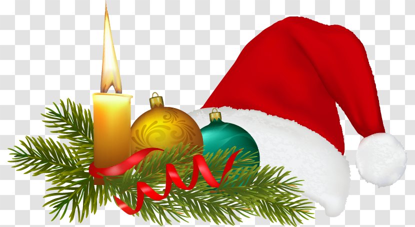 Christmas Royalty-free Euclidean Vector Illustration - Display Resolution - Hat Candle Pattern Transparent PNG