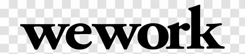 Logo WeWork Brand Font Typography - Monochrome - Coworking Transparent PNG