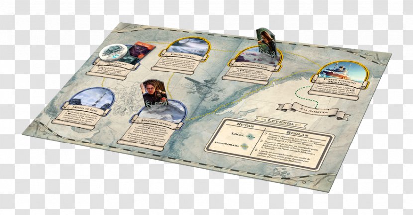 At The Mountains Of Madness Game Call Cthulhu Mansions Eldritch Horror - Tablero De Juego Transparent PNG