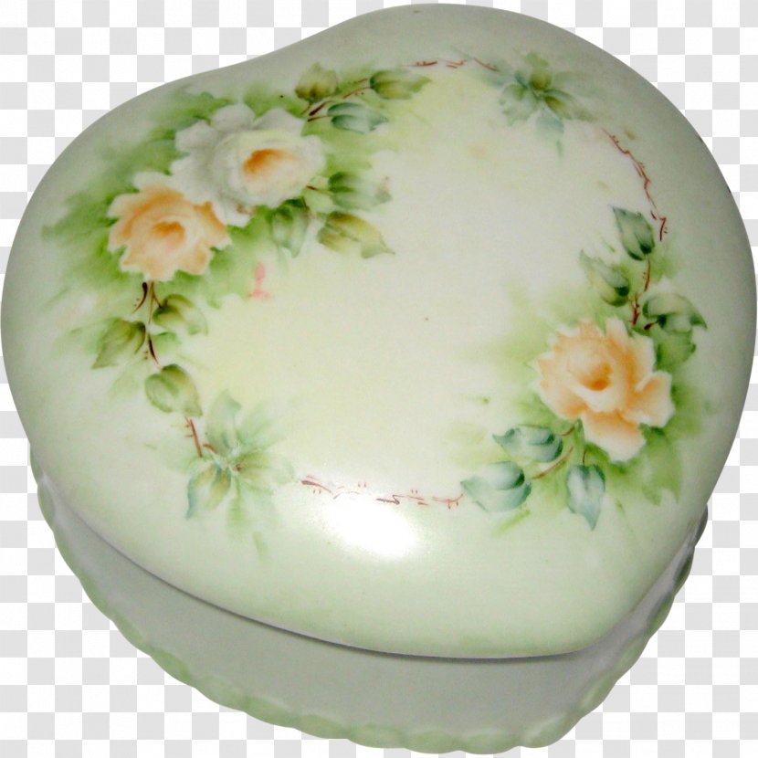 China Painting Porcelain Decorative Arts Ceramic - Basket - Handpainted Heart Transparent PNG
