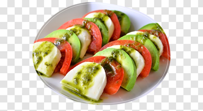 Greek Salad Caprese Nicoise Hors D'oeuvre - Garnish - Italian Basil Transparent PNG