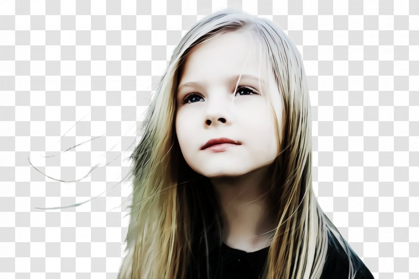 Mouth Cartoon - Forehead - Black Hair Child Transparent PNG