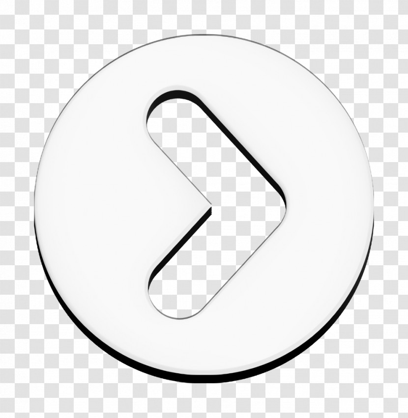 Right Icon Right Arrow In Circular Button Icon Interface And Web Icon Transparent PNG