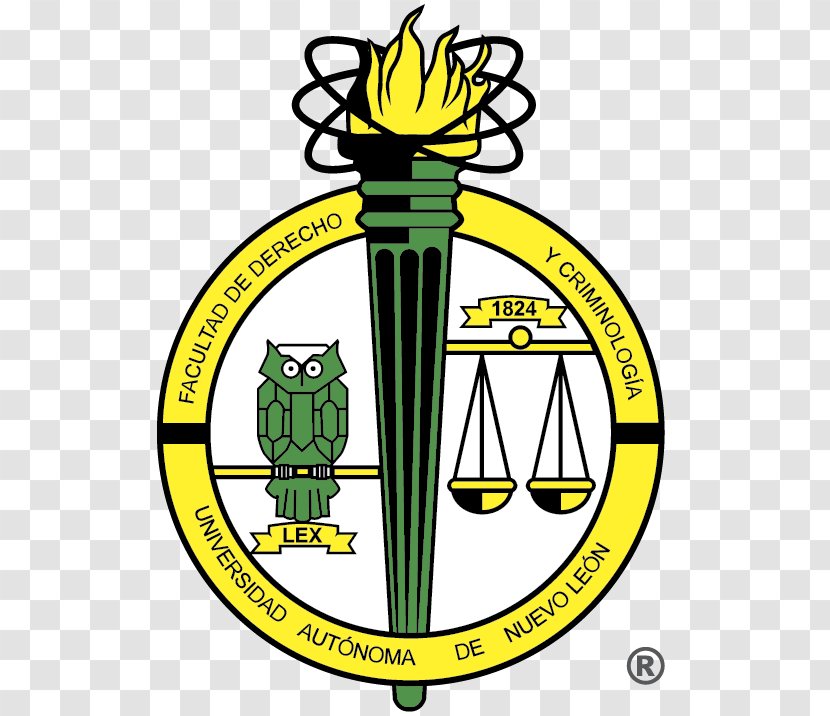 Faculty Of Law And Criminology Logo Image - Yellow - Uanl Transparent PNG