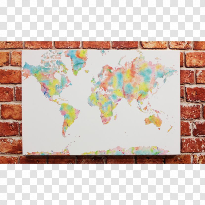 World Map Picture Frames Pattern - Frame Transparent PNG