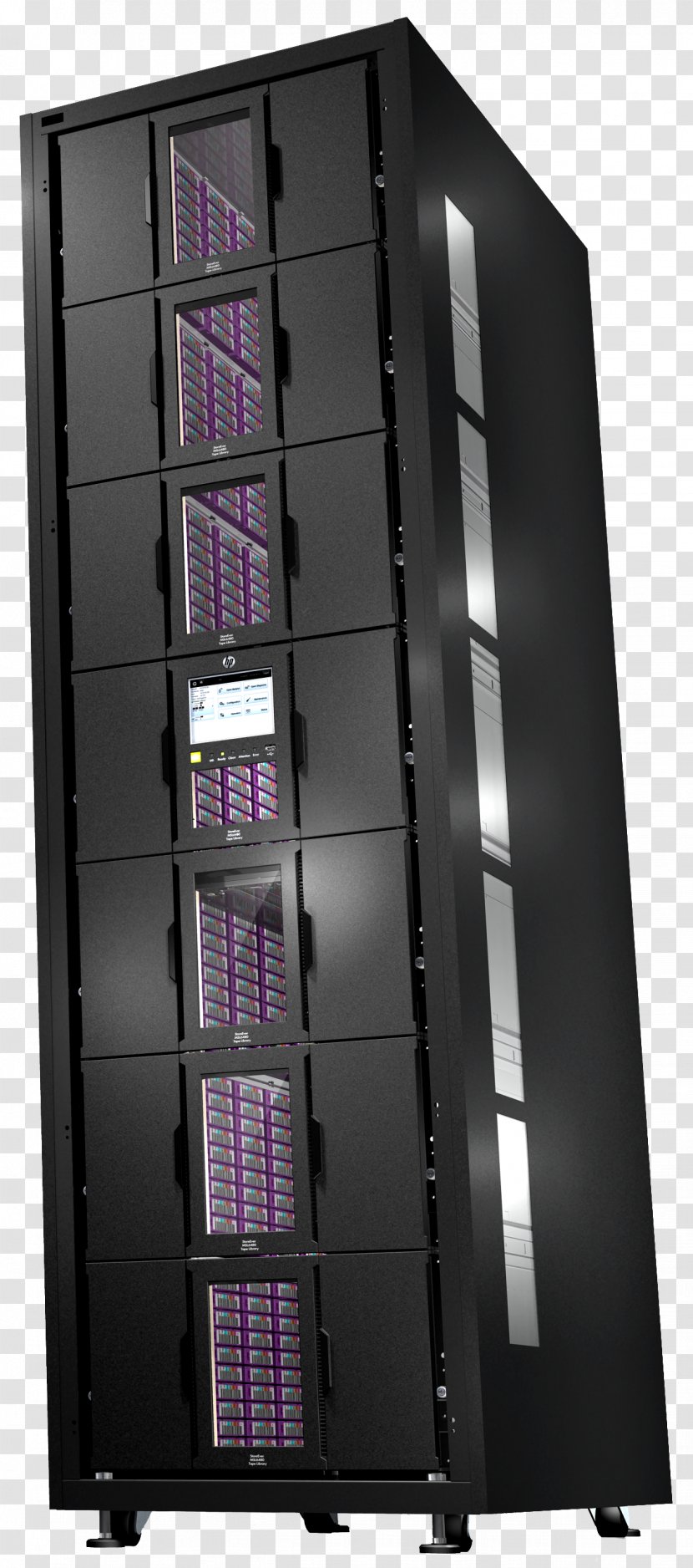 Computer Cases & Housings Disk Array Servers Cluster - Tape Drive Transparent PNG