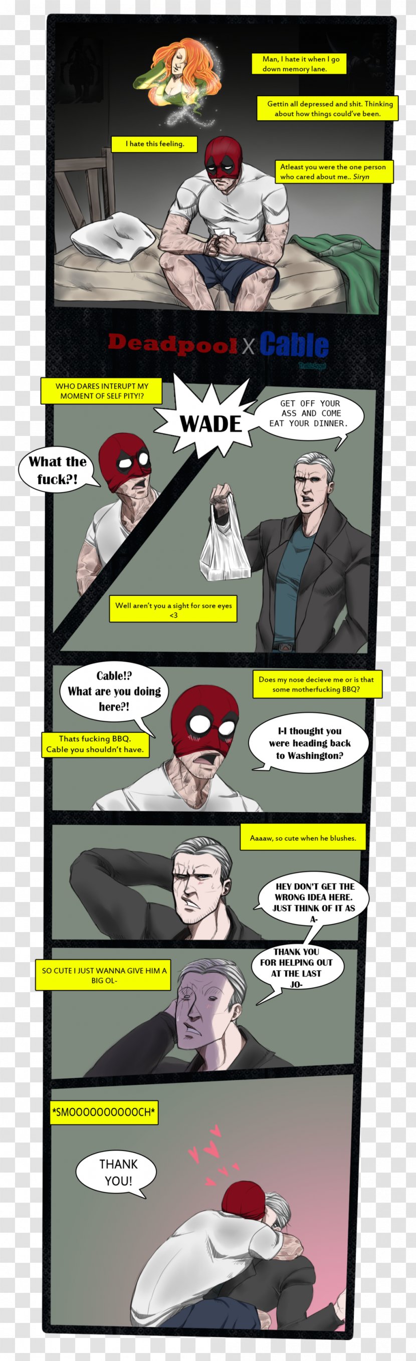 Cable Deadpool Comics Domino Spider-Man Transparent PNG